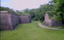 Teil des Festungsgrabens